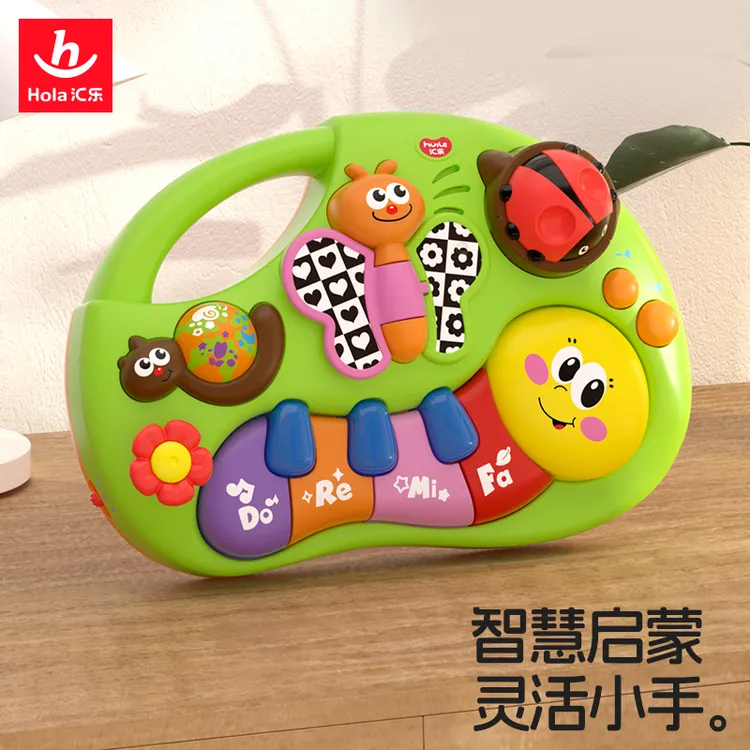 汇乐927启蒙手指琴益智学习儿童电子琴6-12个月婴儿宝宝音乐玩具