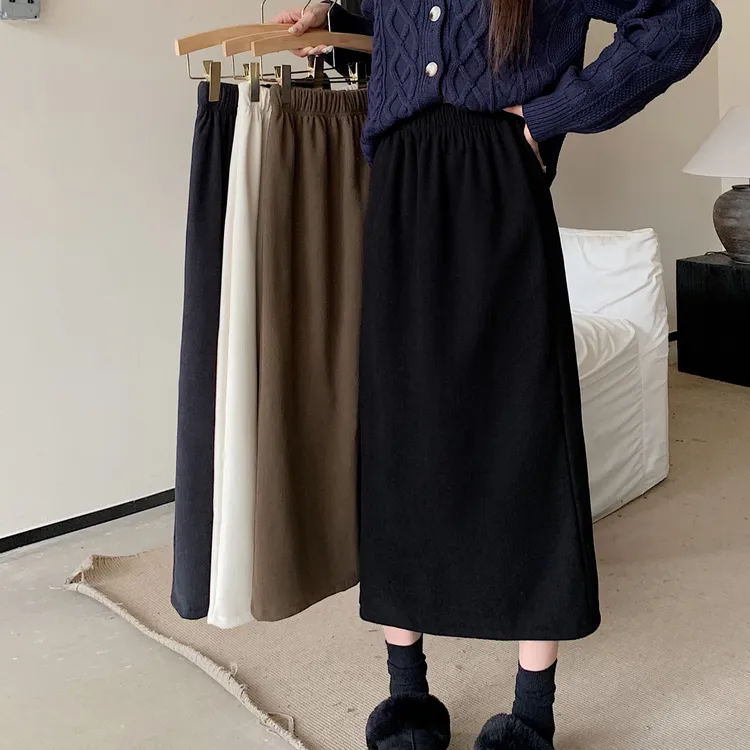 2025秋新款大码女装胖mm显瘦半身裙7035
