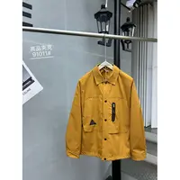 “AW”2025黑色秋季--纯色翻领设计感外套男女同款夹克Z-91011
