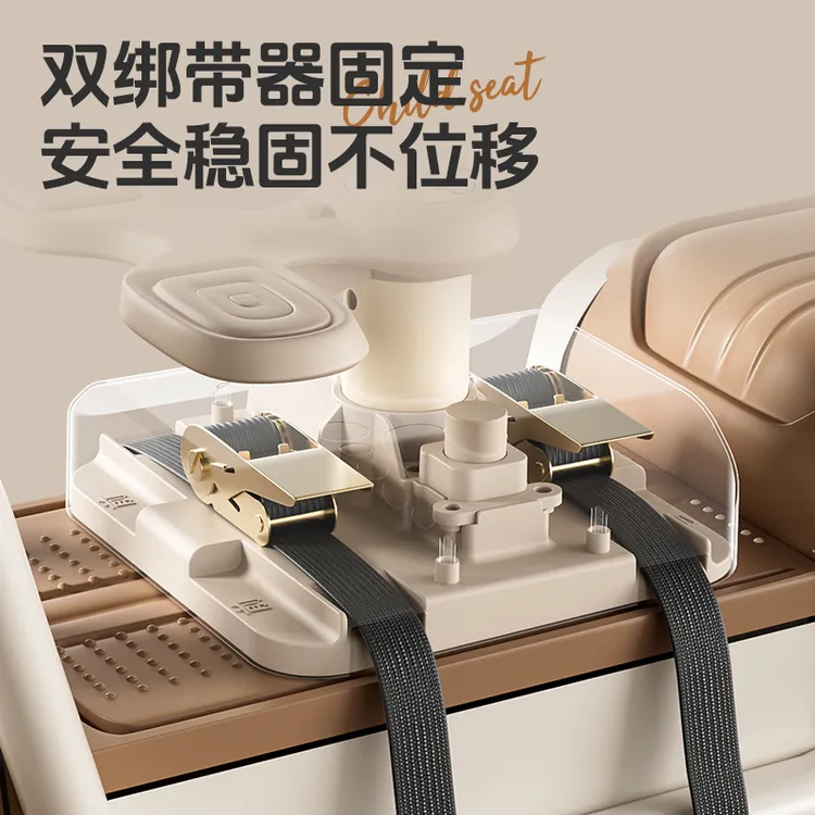 电动车儿童座椅前置踏板电瓶宝宝婴儿可坐可躺三轮车坐椅凳子