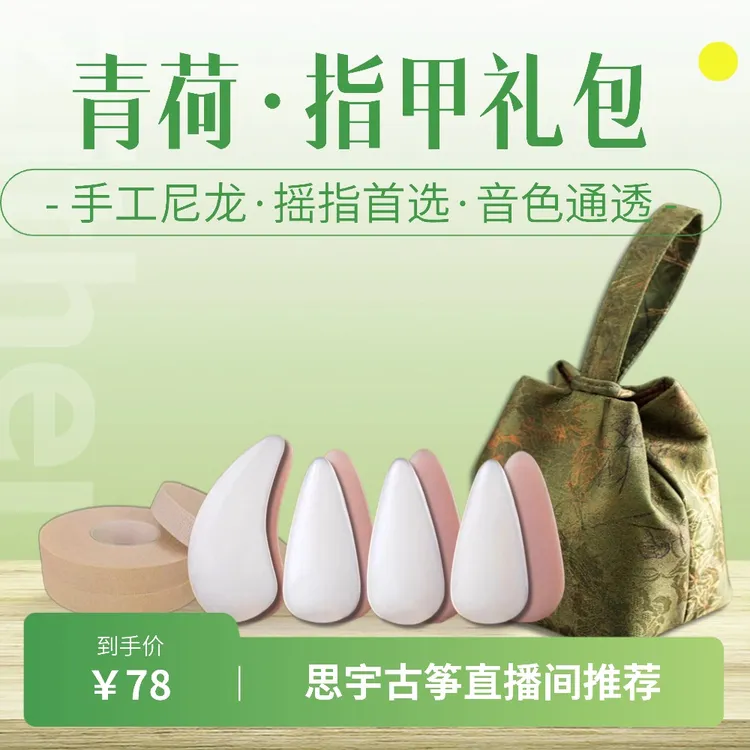 思宇古筝·青荷指甲礼包