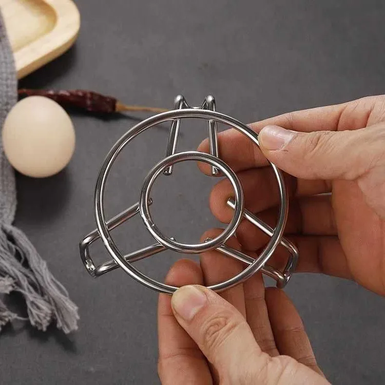 特厚加厚不锈钢蒸架蒸格蒸盘多功能蒸架隔热蒸菜蒸蛋架高脚蒸架