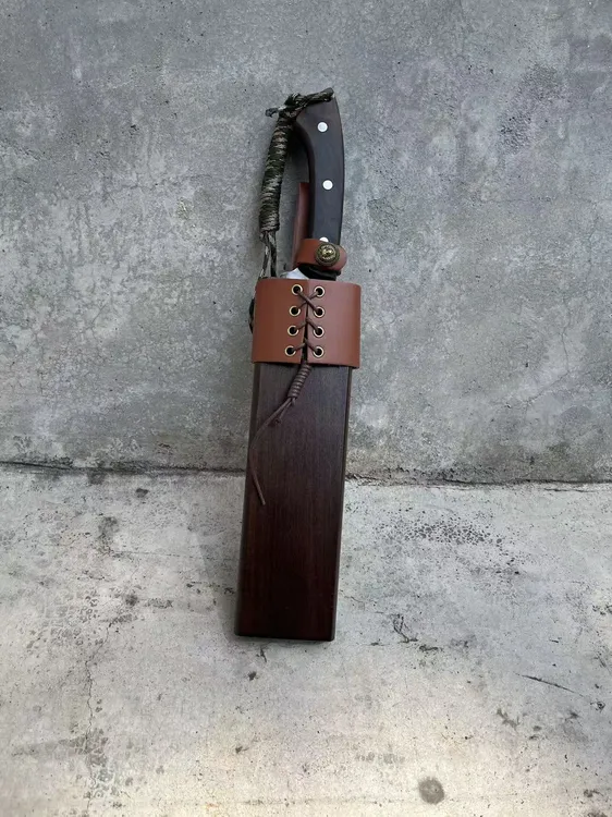 手工锻打户外砍柴开荒生存专用锋利劈柴刀