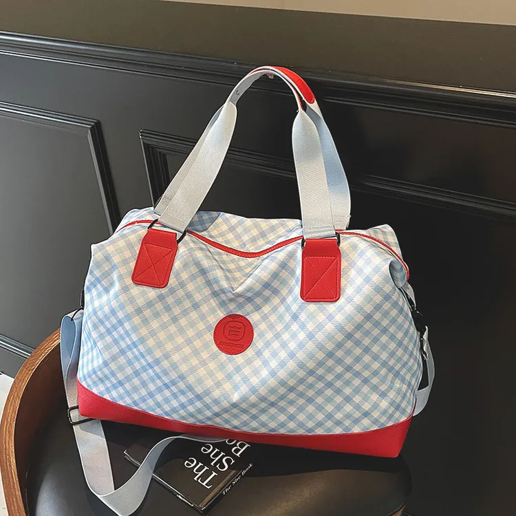 手提大容量旅行包女轻便出门装衣服收纳行李袋运动干湿分离健身包