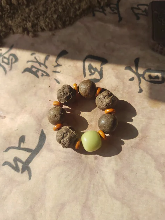 古法手工制作薄荷合香珠指捻1.3  提升专注力 心情烦躁佩戴