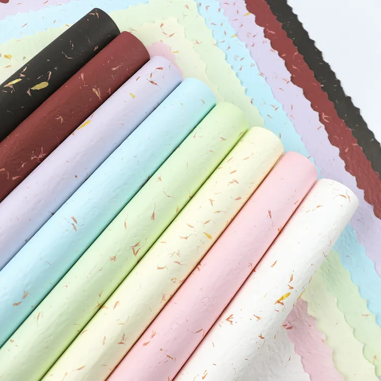 【10包】手撕花瓣纸加厚风华纸东巴纸浮雕压纹纸鲜花包装纸花资材