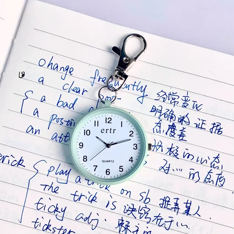 学院风ins石英怀表学生静音无声考试学生中高考考试专用迷你女款