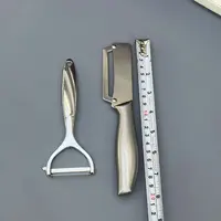出德平口削皮刀横竖各一个家用厨房必备轻奢现代【汤家限定】