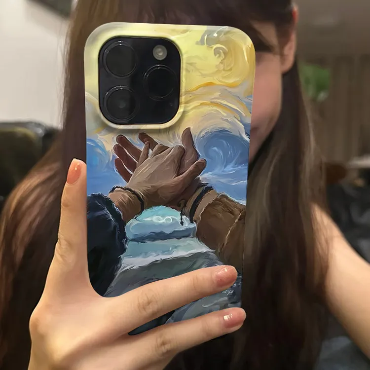 携子之手小众适用于苹果16手机壳iPhone15promax菲林14硬13保护套