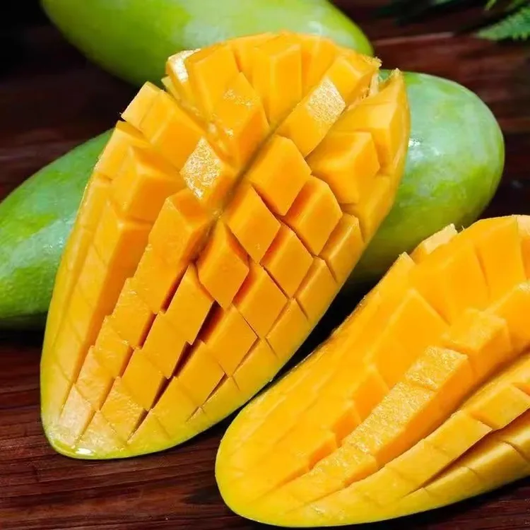 【皮薄肉多】越南进口青芒果新鲜玉芒2-9斤当季水果香甜多汁金煌芒