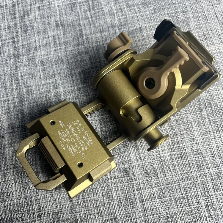 战术兵WILCOX L4G24金属翻斗车CNC航空铝材质NVG夜视仪支架连接臂