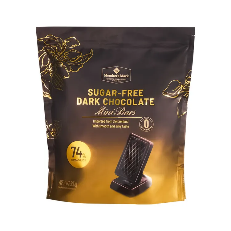 无糖黑巧克力迷你排块解馋零食热销第一名超模优选百分比进口500g