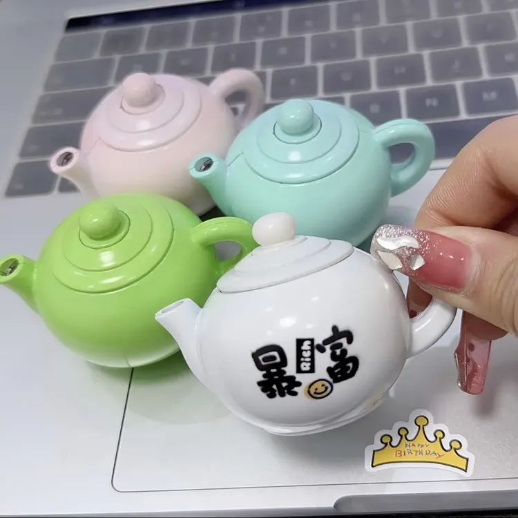 把把壶打火机防风水砂茶壶铁定小个性潮稀奇古怪奇葩打火机