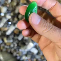 石英岩玉未镶嵌车挂