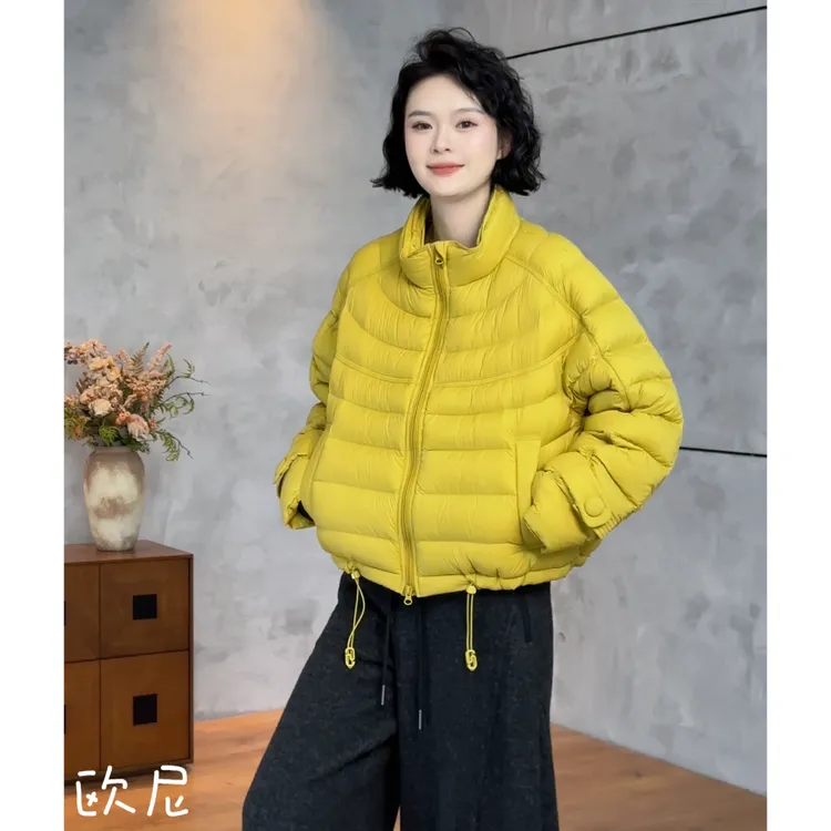 欧尼私服 2025秋冬新款泡芙云感排骨羽绒服宽松休闲外套2510C6785