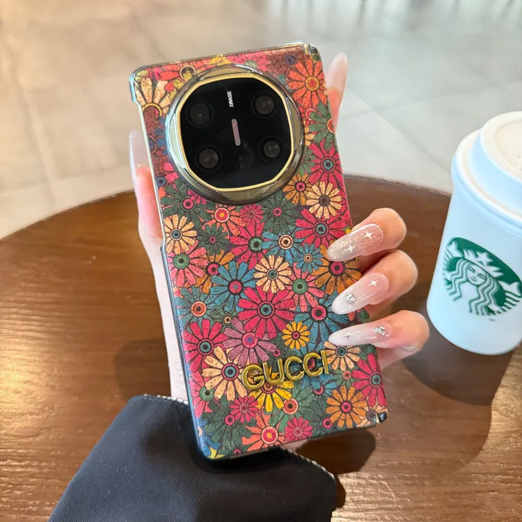 复古油画适用华为mateX6手机壳折叠屏中轴mateX5典藏版创意X3情侣