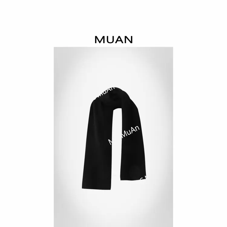 木岸MUAN：《经典氛围围巾》定制加厚加长围巾可披肩情侣款WP-1026