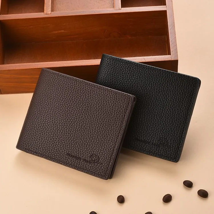 男士钱包短款2025新款防消磁多功能驾驶证卡包一体男式皮夹钱夹