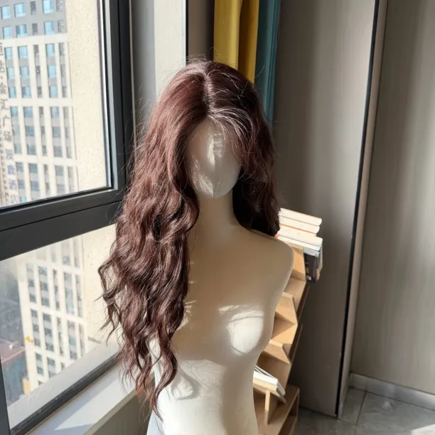 【小羊卷卷】免戴发网羊毛卷小卷假发棕黑色显白辣妹假发60cm蕾丝网