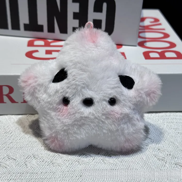 热销吱吱叫玩偶批货星星挂件毛绒公仔挂件钥匙扣零钱包书包包挂饰