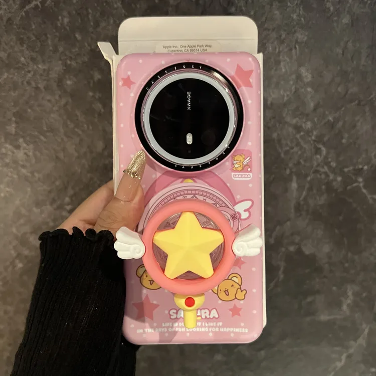 适用华为mate70手机壳苹果16promax卡通美少女战士小可mate60pro