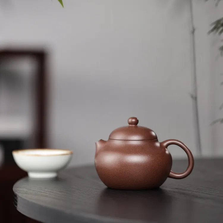 文旦 紫砂壶原矿底槽清·160cc