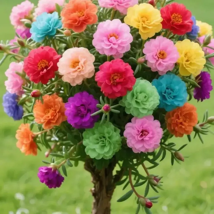 【网红爆款】多色重瓣太阳花老桩耐寒耐热阳台庭院四季开花好养活商品图
