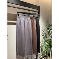 【MUOOT】 秋冬新款休闲显瘦时尚简约百搭纯色休闲阔腿裤 KX241079