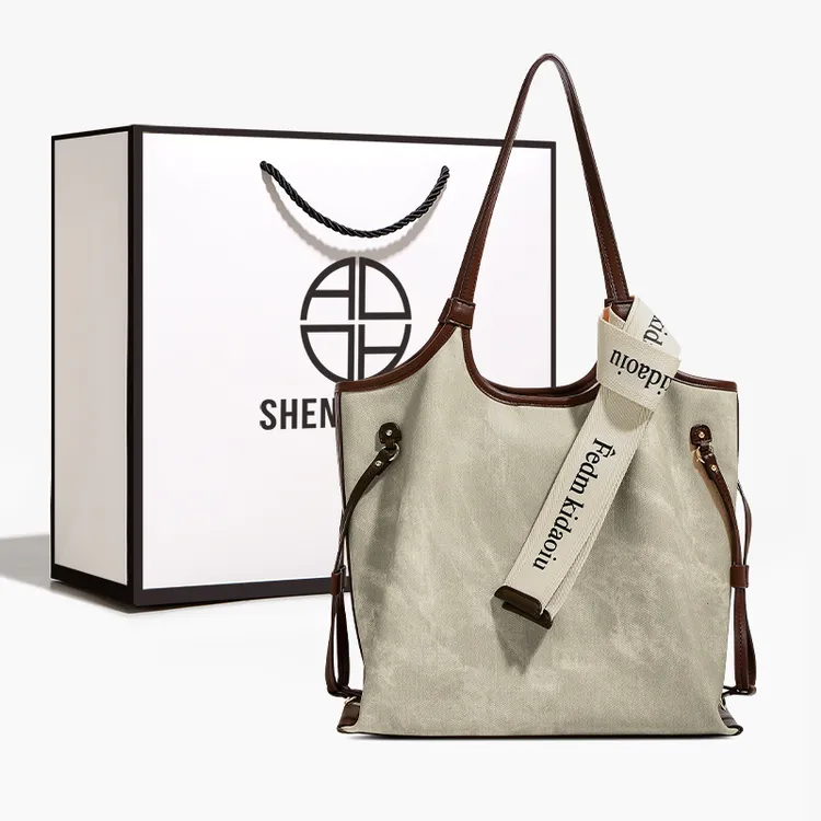 SHENGMILUO/圣米洛包包女腋下单肩时尚高级休闲通勤大容量托特包