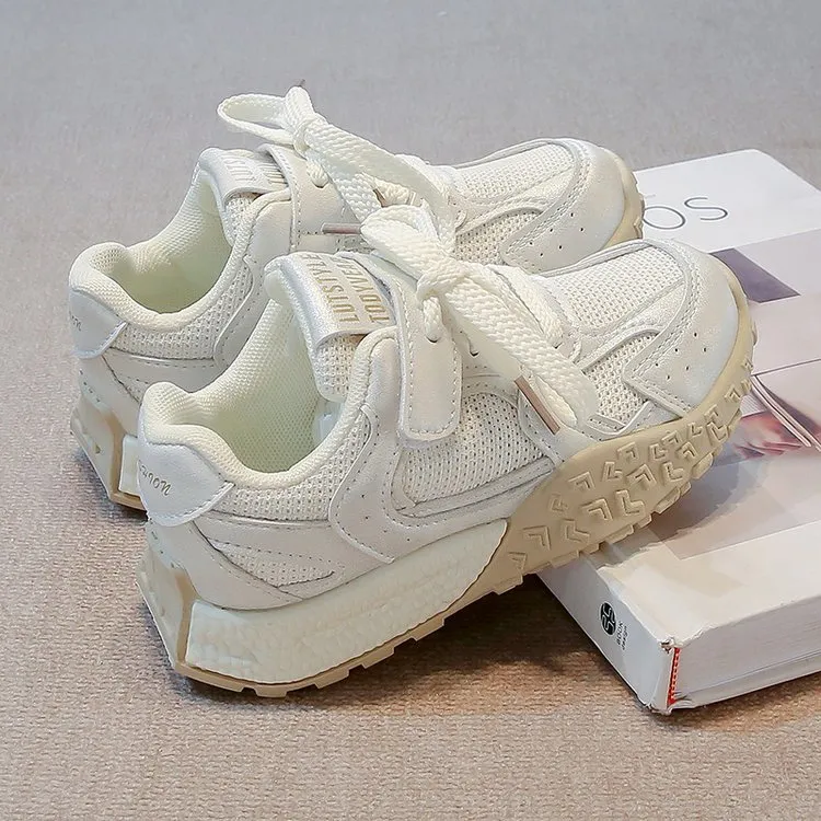 运动鞋2025春款现货上新，码齐，四季通用儿童网鞋女童休闲百搭