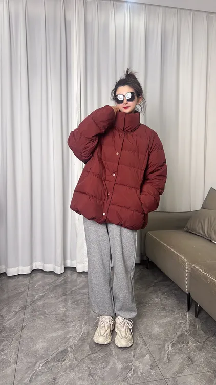 二号[120-260斤]轻薄款大码羽绒服女加大加肥胖妹妹洋气穿搭