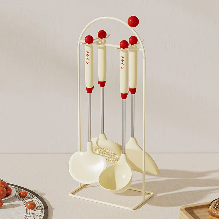 CUGF/厨贵妃硅胶锅铲不粘锅专用蘑菇铲家用炒勺小炒菜铲子耐高温