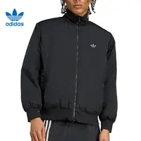 adidas/阿迪达斯三叶男子运动休闲棉服外套JX7783