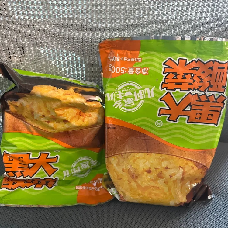 正宗东北精品腌制酸菜酸香脆爽500g*4袋