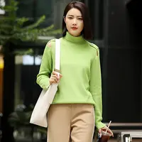 【达人专享】冬季新款时尚减龄可外穿弹力百搭女式高领毛GD922782