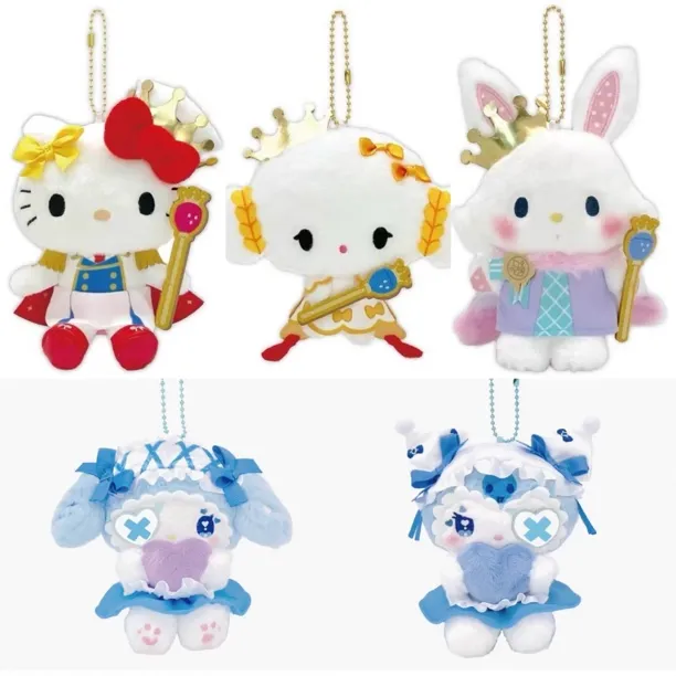 日版正品三丽鸥nakajima合集眼罩美乐蒂小羊生日好伙伴毛绒挂件