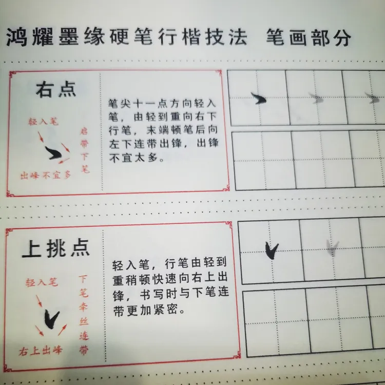 鸿耀墨缘手写行书字帖（适合零基础入门练字必备）