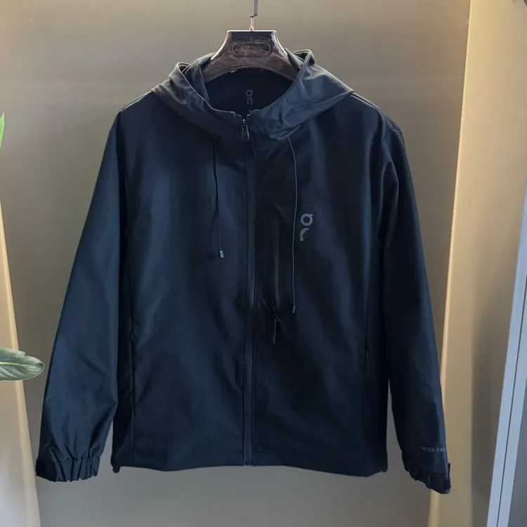 男款连帽夹克春秋秋季户外防风冲锋衣外套男士