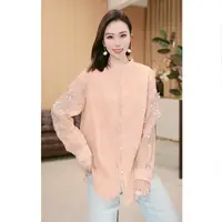 林果&季得 【格调派对】時尚减龄气质百搭女士长袖款T恤