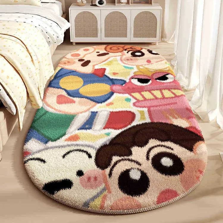 地毯地垫高颜值卧室用品客厅轻奢高级2025新款加厚可水洗仿羊绒垫