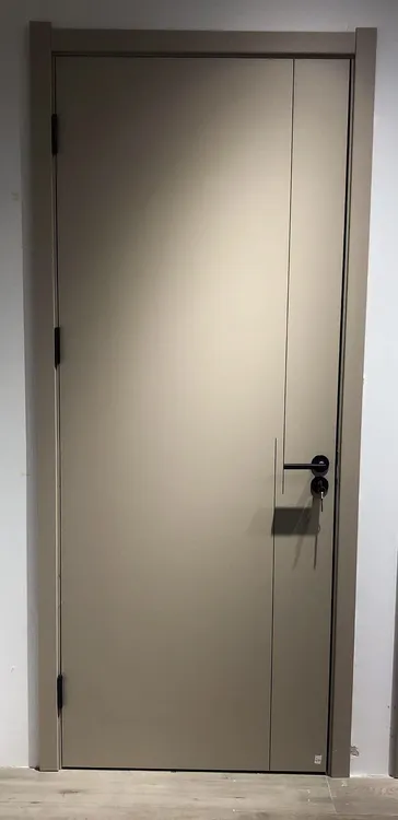 碳晶复古实木门包安装