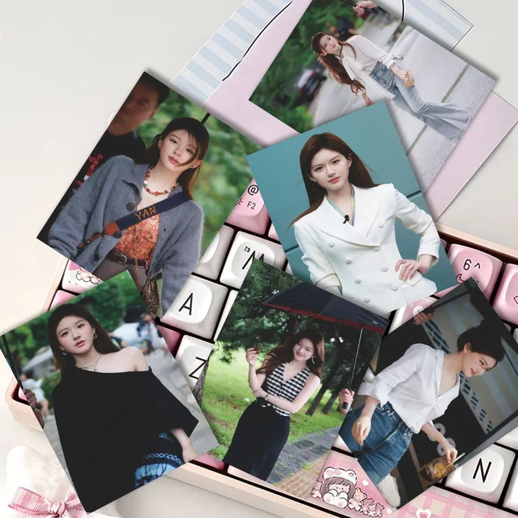 【许我耀眼许妍小卡】ins高颜值赵露思周边可露丽diy应援收藏小卡