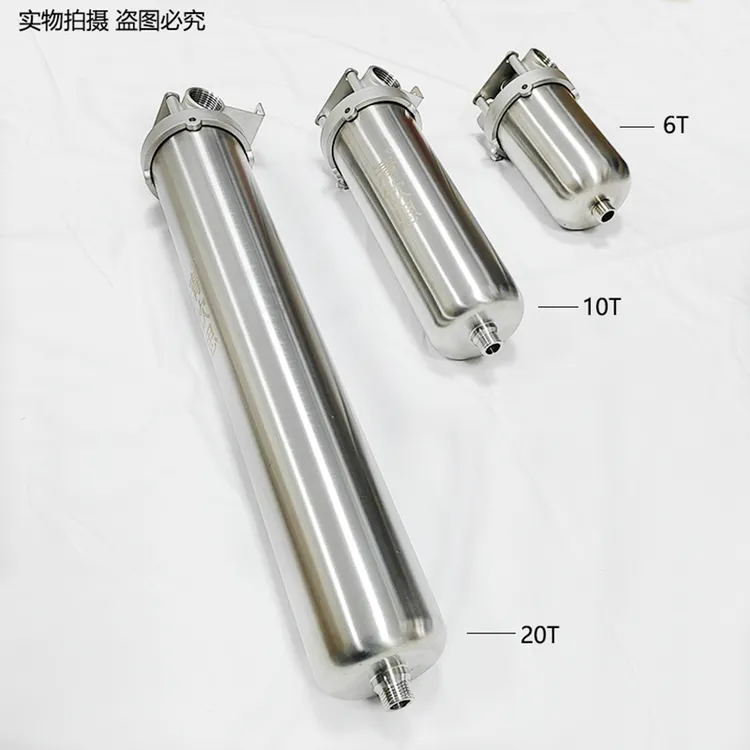 家用304不锈钢前置过滤器自来水井水净化入户管道保护通用PP棉