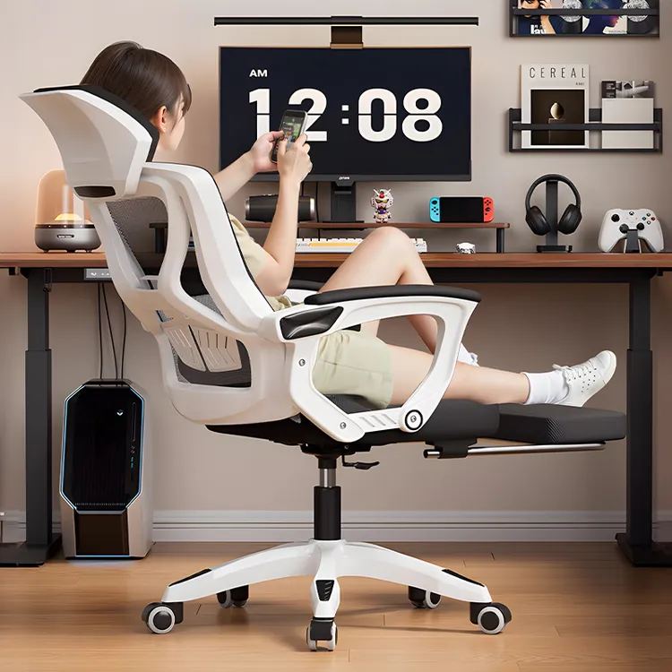 人体工学椅子护腰电竞椅家用卧室电脑椅舒适久坐办公座椅靠背椅子