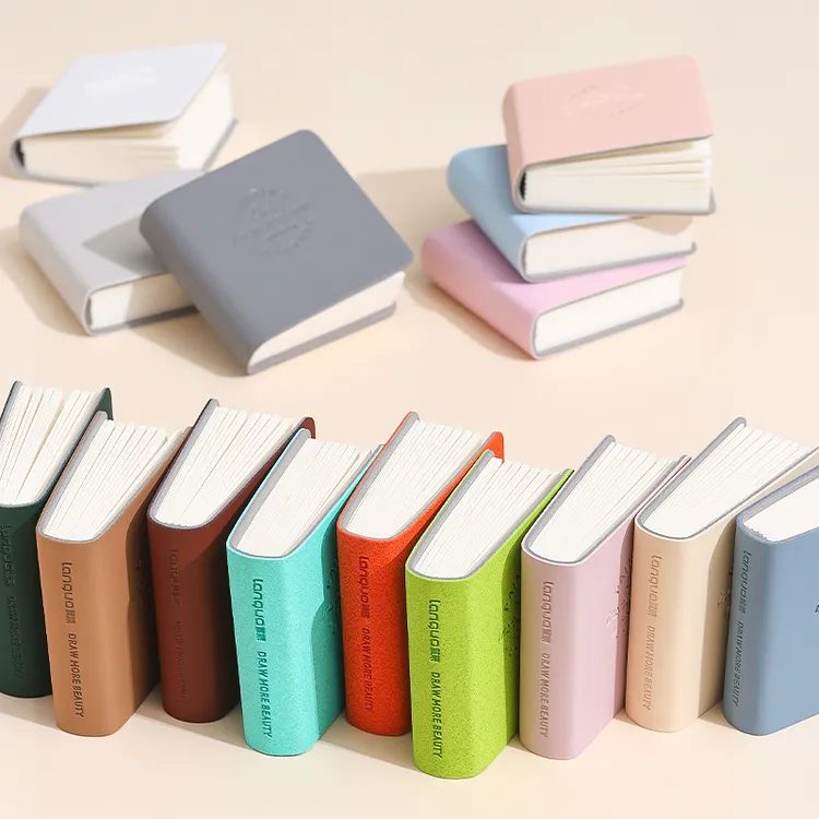 蓝果绘画本水彩迷你摸鱼本小巧便携手绘美术素描画画纸速写笔记本