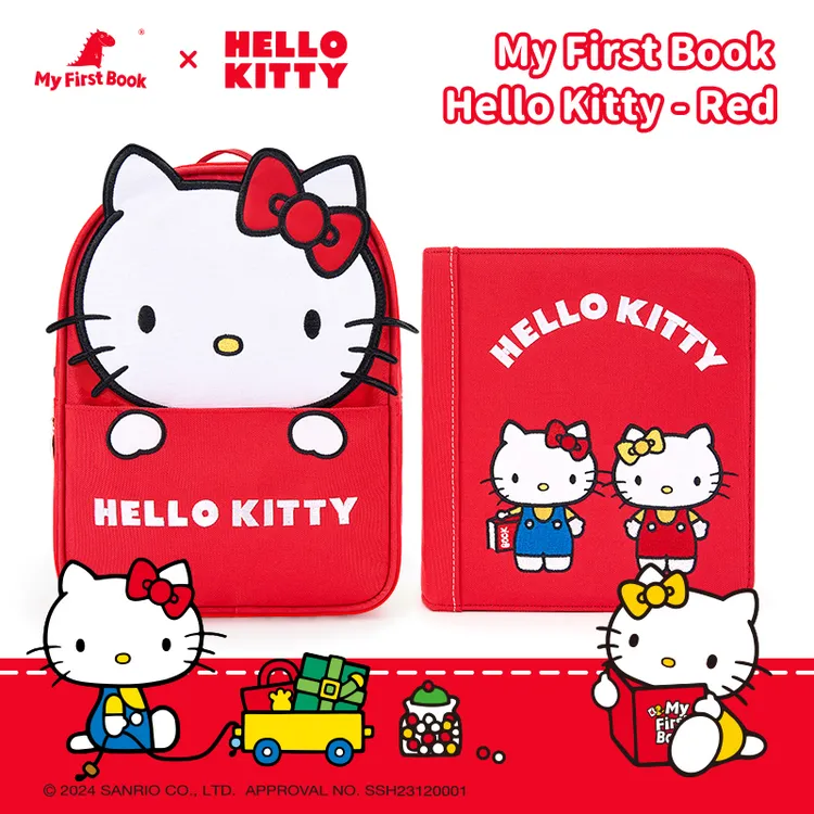 【直播间】联名Hello Kitty布书婴幼儿早教启蒙机关故事绘本礼物