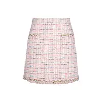 【丽公主】商场同款春秋新品显瘦A版小香半裙N202A41562B