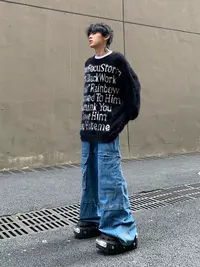 某保149！销量8000！质感顶爆！800克重磅标语水貂毛毛衣男女