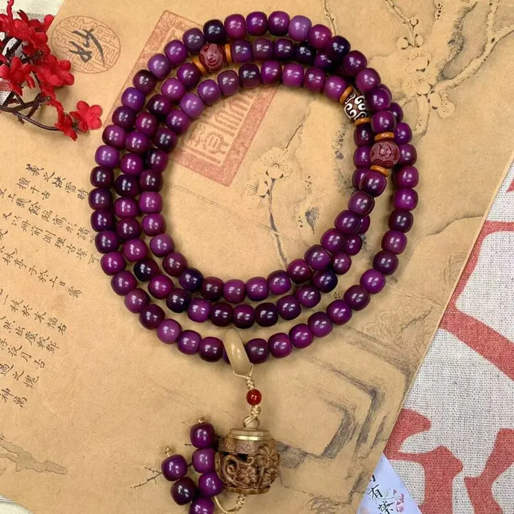 万紫千红 多圈菩提手串