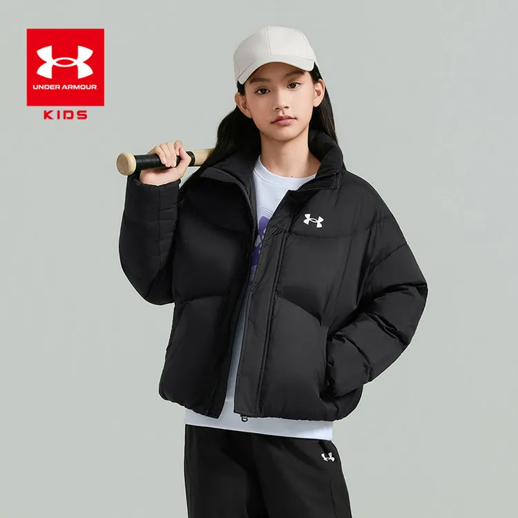 【安德玛童装】冬季新款羽绒服短款时尚加厚保暖潮流防风254206529